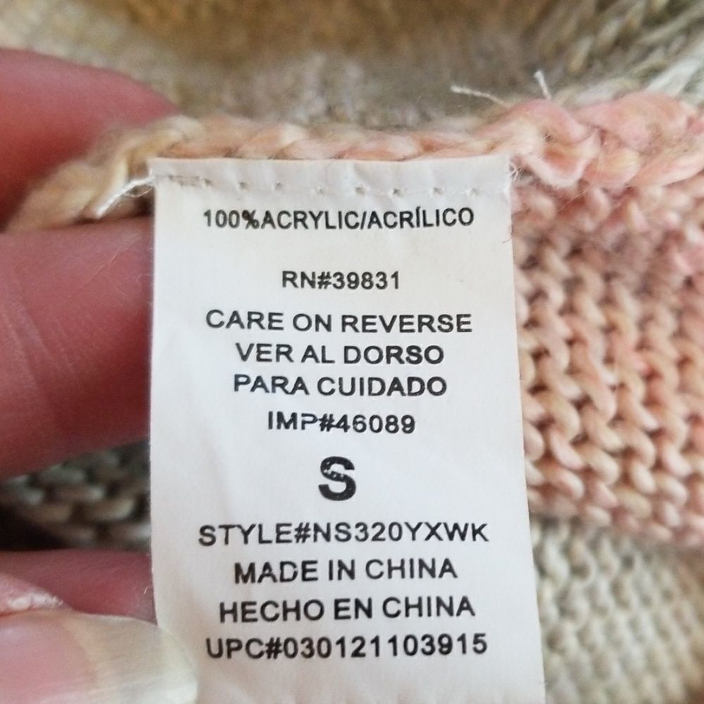 Rewind Long Sleeve Acrylic Sweater - Picture 5 of 6
